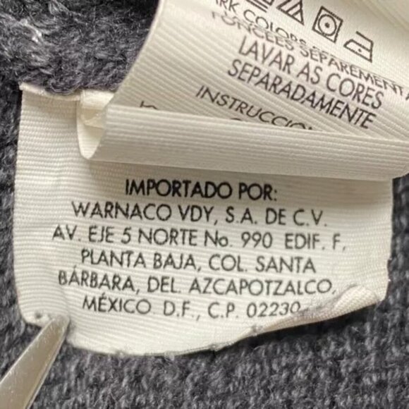 Calvin Klein Jeans Men's XL Sweater Dark Gray Half Zip Mock Neck CK Logo Zipper - Picture 10 of 14